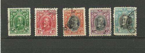 SOUTHERN RHODESIA STAMPS UP TO 1/- USED