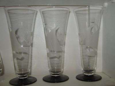 Flute glasses - set of 3