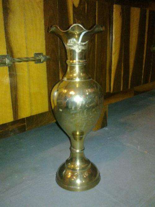 Large Brass Vase