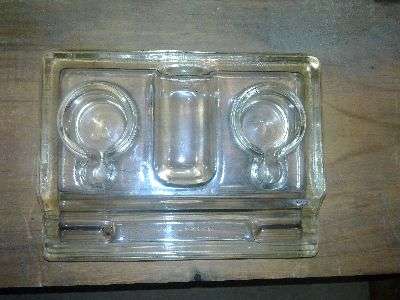 Glass Inkwell (Made in England)