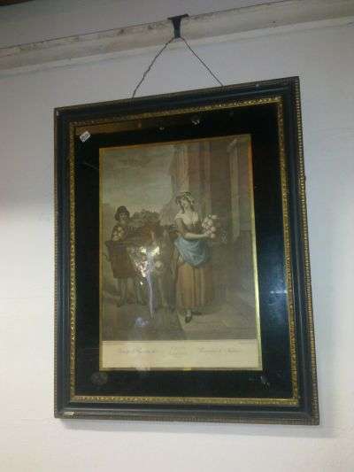 Cries of London Print 13 (Beautifully Framed)