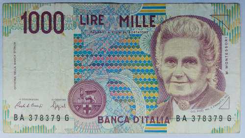 ITALY 1999 1000 Lire