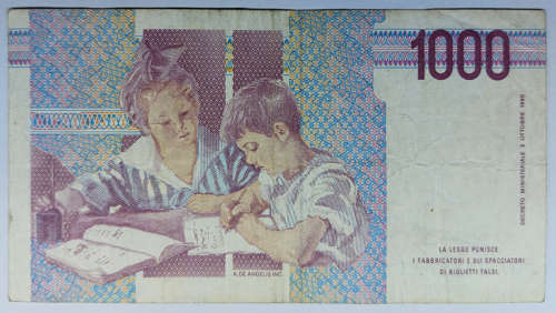ITALY 1999 1000 Lire