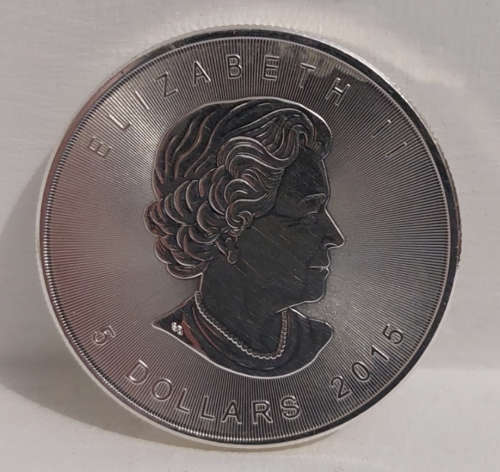 2015 Canadian 1oz Silver Maple Leaf