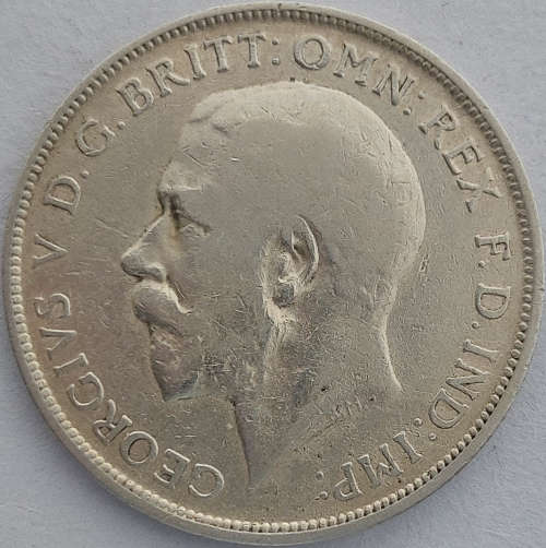 1915 1 British Florin (Ag 0.925)