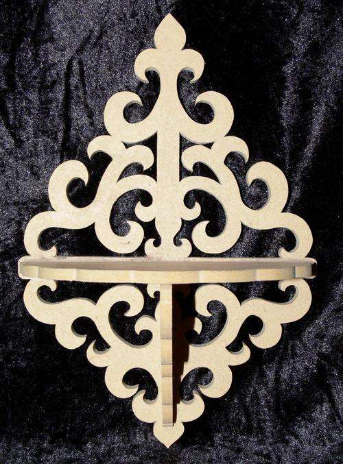 Miniature SCROLL wall rack