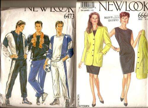 4 x SEWING PATTERNS
