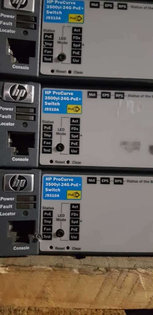 HP 3500yl-24G PoE+ Switch J9310A