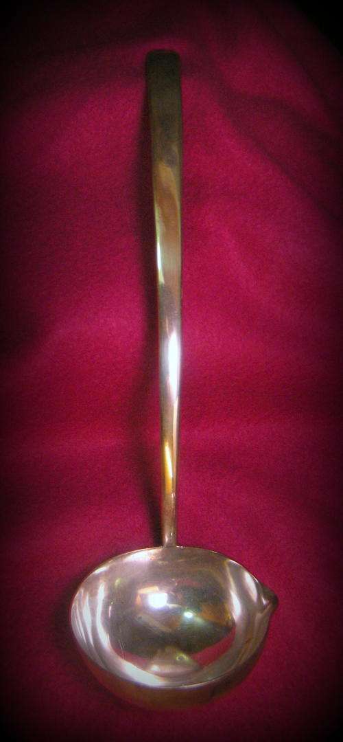 Aspre & co 1928 Birmingham hallmark soup ladle