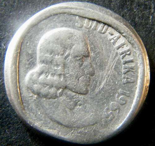 1965 Mint-error South Africa 10 cents