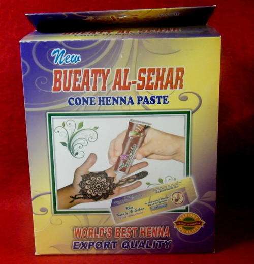 Cone Henna Paste