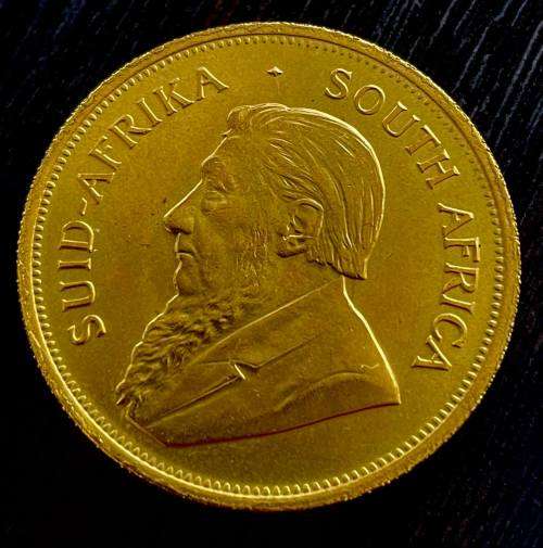 1981 KRUGER RAND 1ounce FINE 22c yellow gold.
