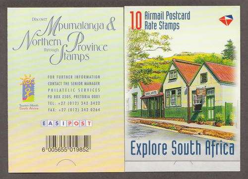1999 South Africa Booklet No.45 Explore South Africa - SACC 2010/2011 no:1219 CV=R180