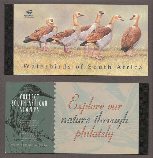 1997 South Africa Booklet No. 31 Waterbirds of South Africa - SACC 2010/2011 no:1082 CV=R160