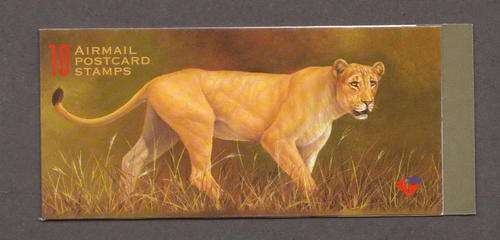 1998 South Africa Booklet No.42 Lioness - SACC 2010/2011 no:1178 CV=R140
