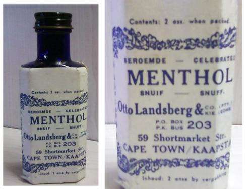 SNUFF BOTTLE (STILL ALMOST FULL)