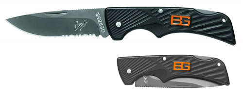 Bear Grylls Scout knife - Dome Tent and Energizer Lantern