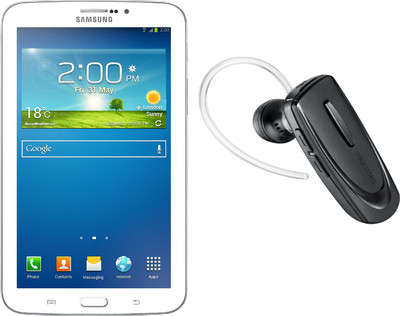Samsung Galaxy Tab 3 - SM-T211 - Calling Tablet + Body Glove , Tablet pen and Bluetooth Headset