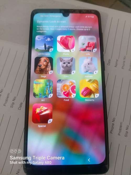 BEAUTIFUL SAMSUNG GALAXY A71, 128GB, 6GB, 64MP, 4 CAMEEAS, FREE EAR BUDS