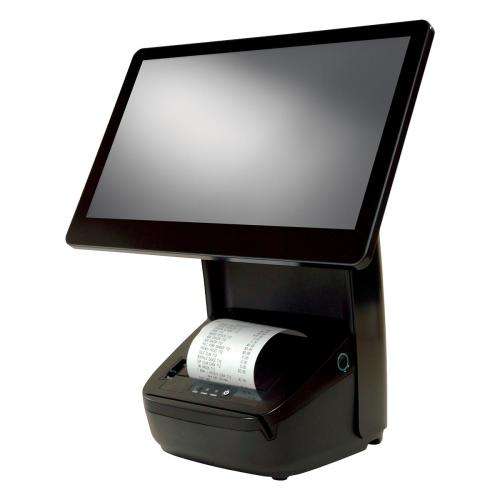 High End Hisense HK-718 Integrated POS, 128gb ssd, 4gb, 14` true flat touch screen, 2.4ghz,
