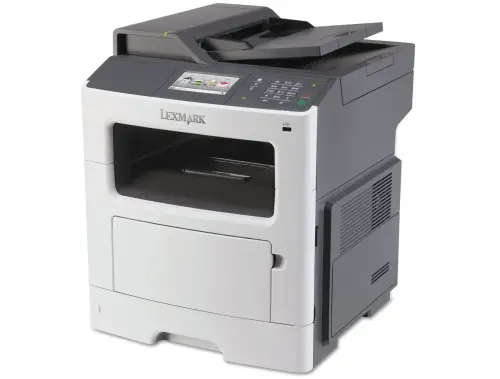 Office Master Lexmark MX410de MFP with print, copy, email, fax and scan functions up to 40 ppm.