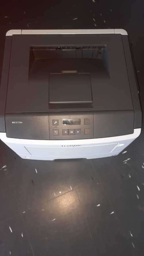 Office Master Lexmark MX410de MFP with print, copy, email, fax and scan functions up to 40 ppm.