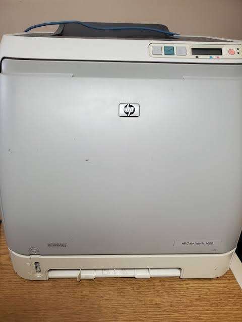 Office Master, The Color LaserJet 1600 Printer in superb condition, connect and print