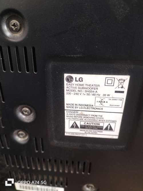 LG SL5YF 2.1ch Sound Bar with DTS Virtual:X Sound