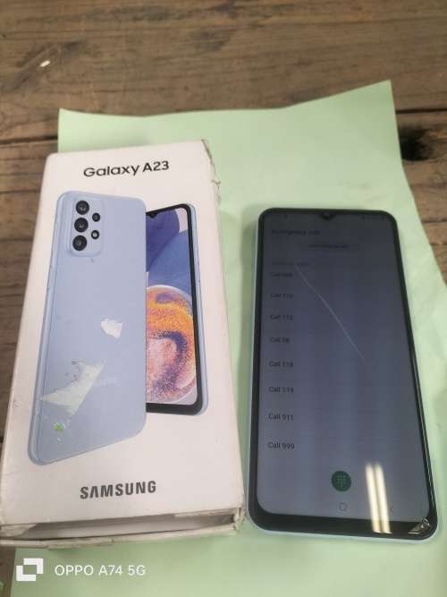 Picture Perfect Samsung A23, DUAL SIM, 4GB, 128gb SD,64GB, 50MP, MASSIVE 5000MHA