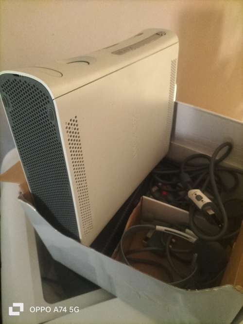 Beautiful Microsoft Xbox 360 20GB Console White in picture perfect condition with accessories in box
