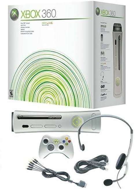 Beautiful Microsoft Xbox 360 20GB Console White in picture perfect condition with accessories in box