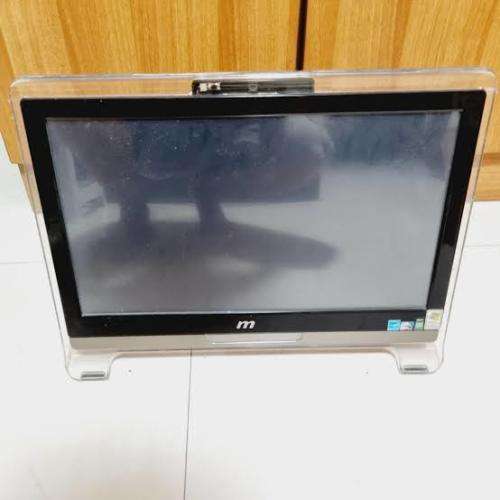 Office Boss MSI MS-6638 ALL IN ONE computer, 19` touch screen, WiFi, very fast, demo keyboard, mouse