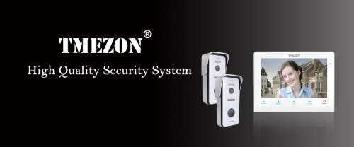 Your main door in your phone anytime anywhere. 10` TMEZON WIRELESS IP VIDEO DOOR DOOR PHONE