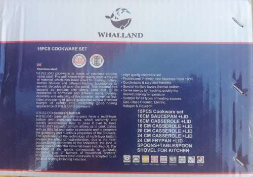 Whalland 15 PIECE POT SET