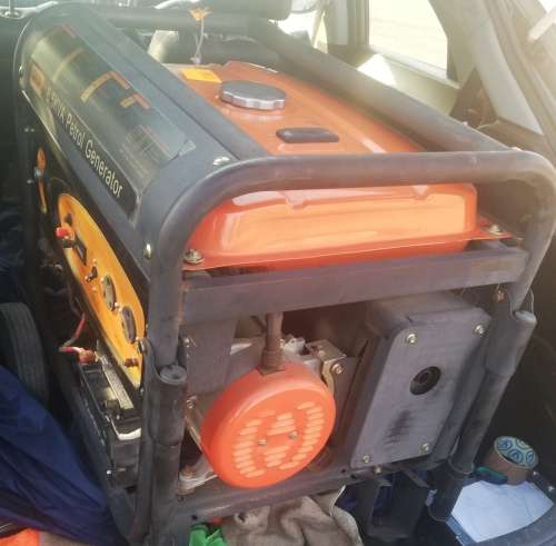 Power Liberation, GRIP 6.5KVA PETROL GENERATOR, DOMESTIC OR CONSTRUCTION. WITH ONLY 2 HOURS OF USAGE