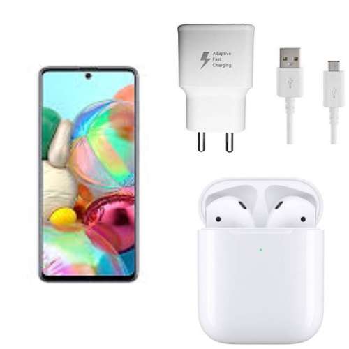 BEAUTIFUL SAMSUNG GALAXY A71, 128GB, 6GB, 64MP, 4 CAMEEAS, FREE EAR BUDS