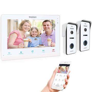 Your main door in your phone anytime anywhere. 10` TMEZON WIRELESS IP VIDEO DOOR DOOR PHONE