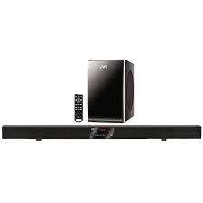 Fancy JVC 2.1 SUB & SOUND BAR FOR SALE. PUMPED WITH GREAT SOUND, BLUETOOTH, FM, USB, AUX & REMOTE