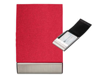 Business Card Case - Red