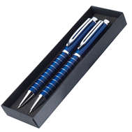 Pen And Pencil Set - Blue