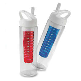 Fusion Flip Up Spout Water Bottle - Blue