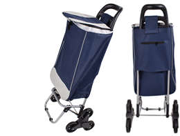 Staircase Trolley Bag - Navy