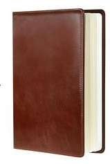 A5 Adpel Italian Leather Slip on Cover with lined Notebook