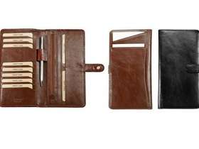 Adpel Italian Leather Travel Wallet
