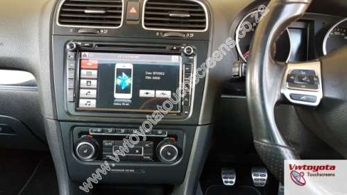 VW Golf 6 GTI Radio , 8 inch GPS / DVD Navigation touch screen, FREE REVERSE CAMERA