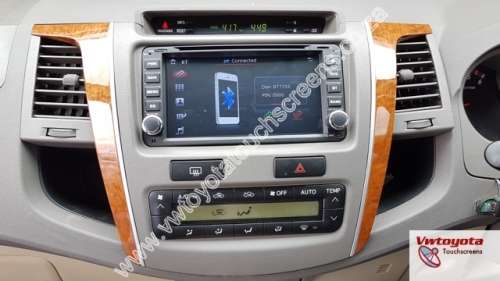 Toyota Fortuner / Hilux GPS DVD 7 inch Navigation Touch Screen Radio, FREE REVERSE CAMERA