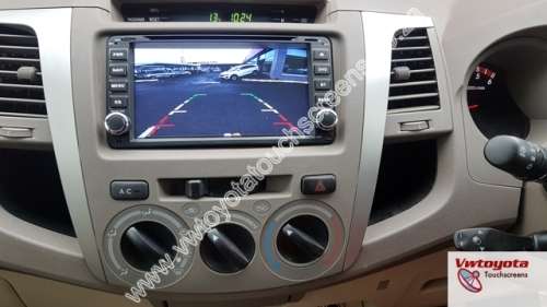 Toyota Hilux / Fortuner GPS DVD 7 inch Navigation Touch Screen Radio, FREE REVERSE CAMERA