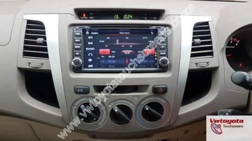 Toyota Hilux / Fortuner GPS DVD 7 inch Navigation Touch Screen Radio, FREE REVERSE CAMERA