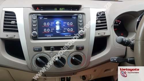 Toyota Hilux / Fortuner GPS DVD 7 inch Navigation Touch Screen Radio, FREE REVERSE CAMERA