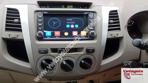 Toyota Hilux / Fortuner GPS DVD 7 inch Navigation Touch Screen Radio, FREE REVERSE CAMERA